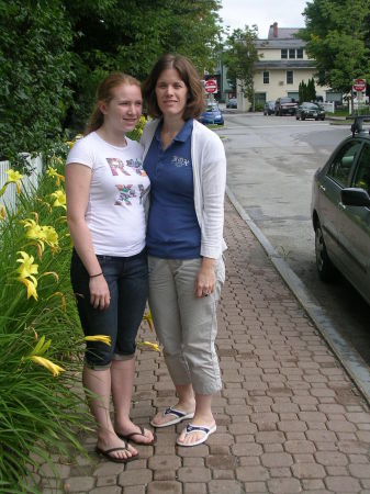 Me and Jacqui-Stowe, Vermont