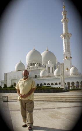 Sheikh Zaed Grand Mosque in Abu Dhabi, U.A.E.