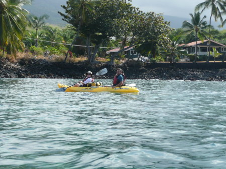 Kayaking in Kona Hawaii