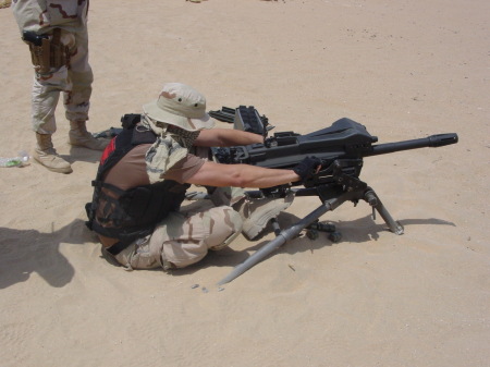 me on MK19 Automatic grenade launcher