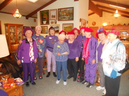 Red Hats..which is Mrs. Duey?