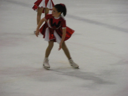 vanessa on ice