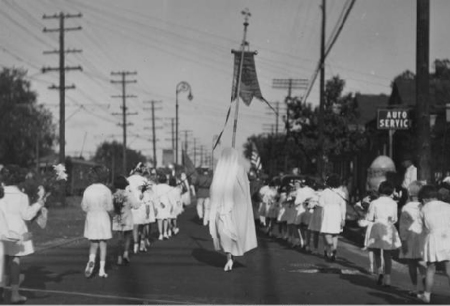 Holy Angels Parade 1930's