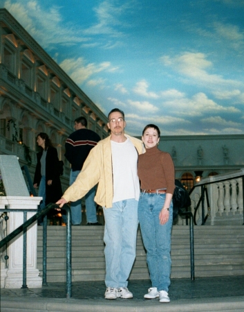 My husband & I in Vegas back in 2003