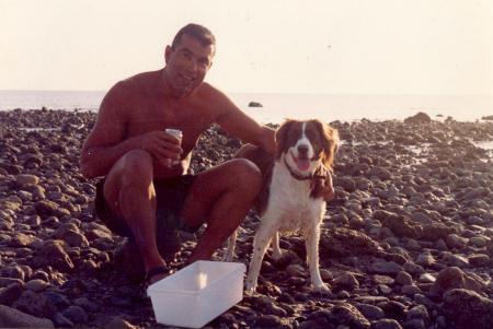 On the Sea of Cortez in Baja w/ Buddy