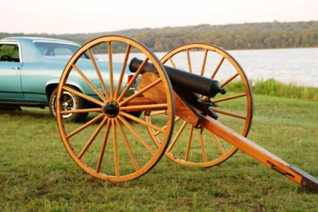 Cannon - Woodruff Gun, Civil War replica