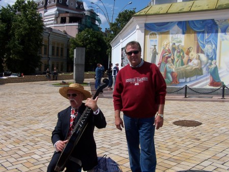 Visit to an old Church in Kiev, Ukrane