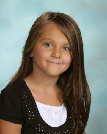My big girl - 1st grade photo,