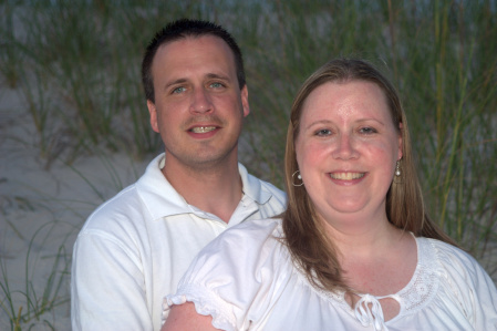 Me and my wife at the beach in 2010