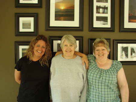 My sister (Marcia), my mom and I