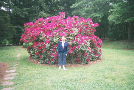 Michelle at Wickham Hill Park in Connecticut.