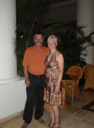 Andy and I in Jamaica 2010