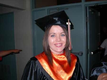 my daughter graduation night globe 2008