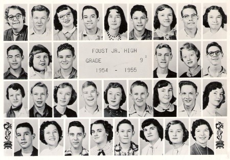 Foust Jr High 1954/55