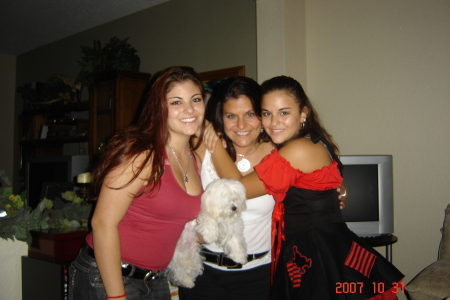 Sami, Me, Jaimie and puppy Charlie