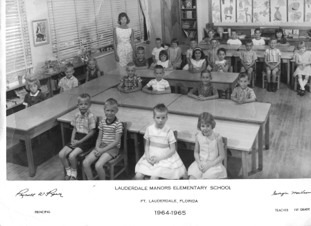 Mrs. Georgia MacVain&#39;s 1st Grade Class, 1964-19