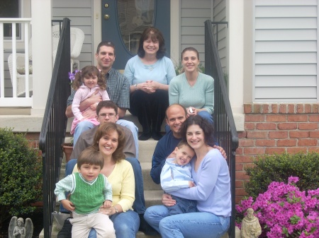 Carolyn's children, their spouses and children