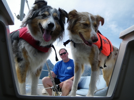 Sailing on Jackson Lake