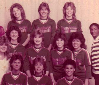 1985 Soft Ball team