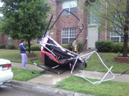 Our new trampoline