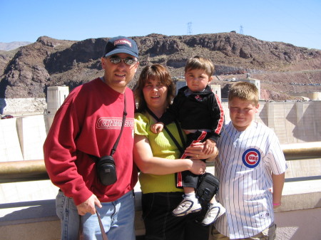 Family at Hoover Dam!