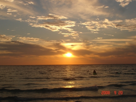Sunset on Lido Beach