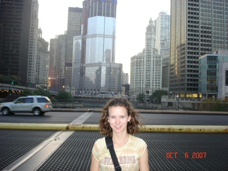 My Wife Heather in Chicago