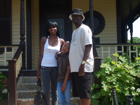 Me my Dad & Ty at MLK"s birth place in Atlanta