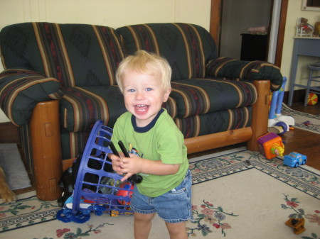 Ryan at the cottage