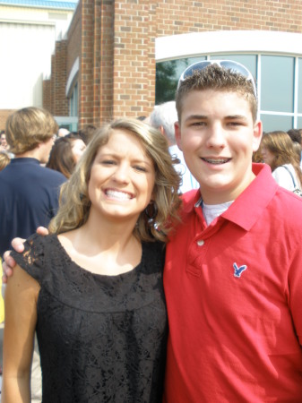Brooke & Dillon at Brooke's graduation