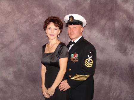 Ken and I at the Navy Ball