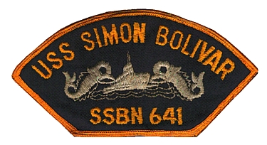 Duty Station USS Simon Bolivar SSBN641 Gold