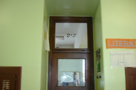 room 212 door