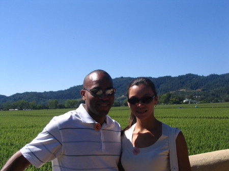 Steven and I in Napa Valley