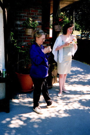 Me, taking pictures at my neices wedding ..