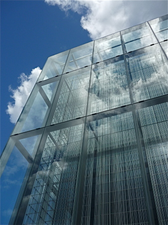 Cloud Reflections ~ Jaqua Center