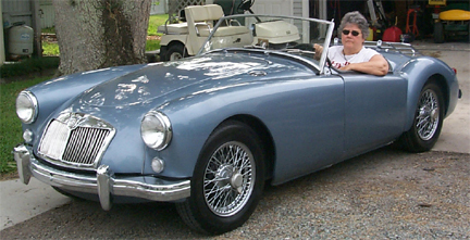 My 1958 MGA