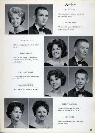Lakeview Class of 1964