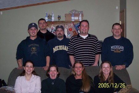 My Michigan Kids - Jim and My combined family