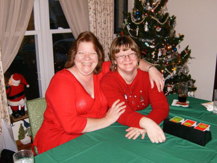 Me with Julie Mueller Christmas 2007