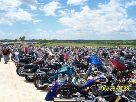 More Bikes then Ive ever seen in one place.