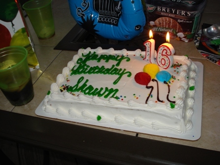 my son shawn turned 16 oct 3rd