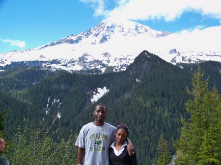 Mt Rainier and cousin Oopsy