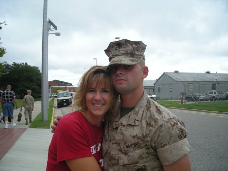 Corey's Marine Boot Camp Graduation