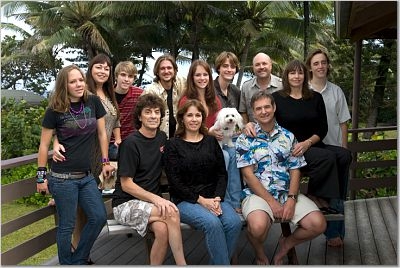 Sister reunion in Hawaii, Dec. 2007