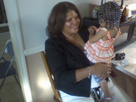 me and my darling great grand baby-