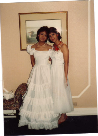 Me and Hazel at our Senior Prom