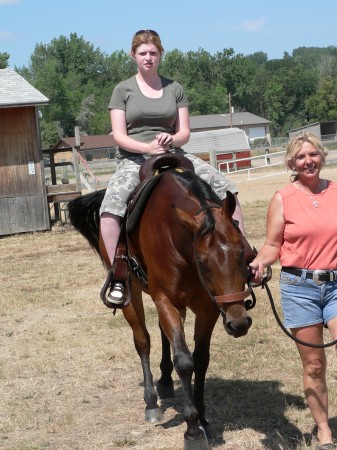 Katelyn on horse