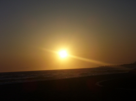 Sunset off the Ventura Coast at Seaview