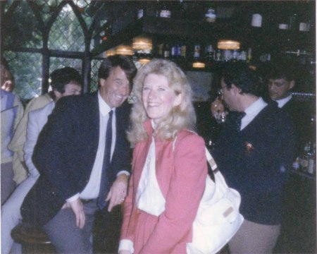Susan at Dutch sales meeting, 1985